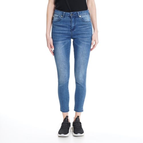 Jeans Gisele Tiro Alto Full Lavado Vintage