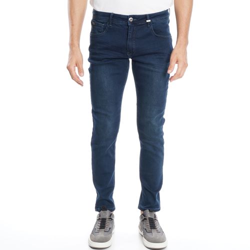 Jeans Hombre Skinny Tiro Medio