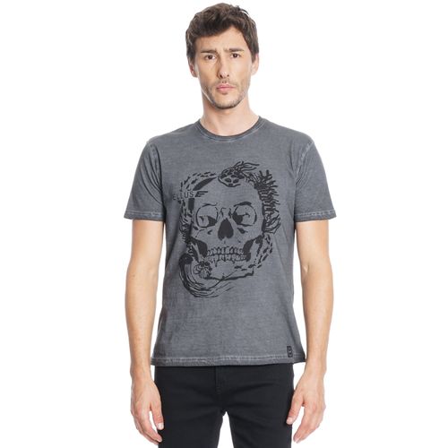 Polera Dirty Wash Calavera