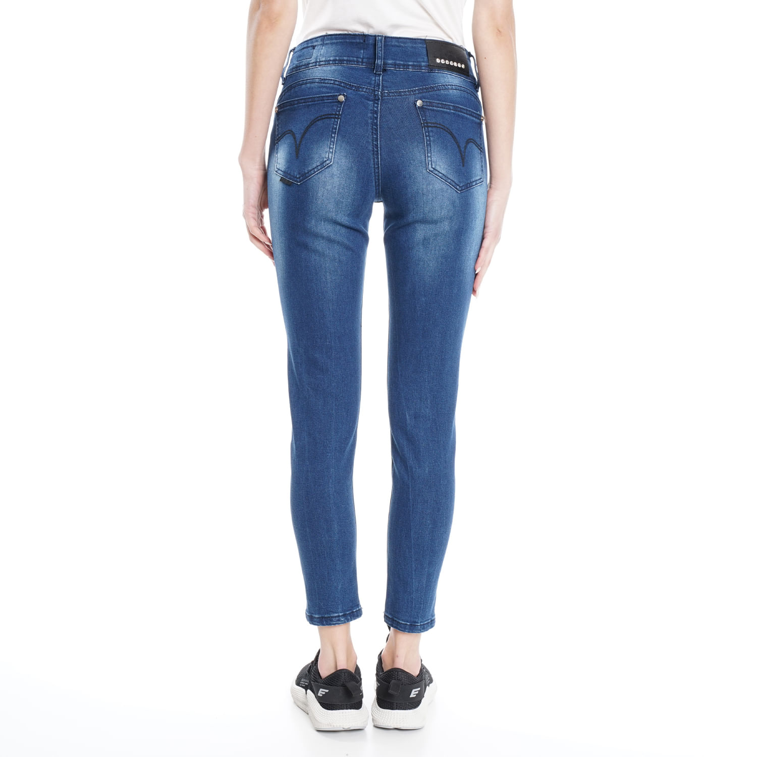 Leggings Cropped Bianchi – Marks And Spencer – Vita Alta E Morbidi In Cotone – Nuovi Senza Etichetta
