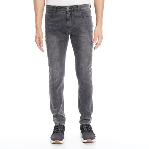 Jeans New Skinny Tiro Bajo Dark Gray