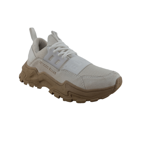Zapatilla Mujer Ellus Trekking Blanco