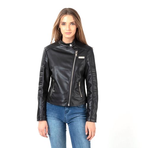 Chaqueta Mujer Moto Black