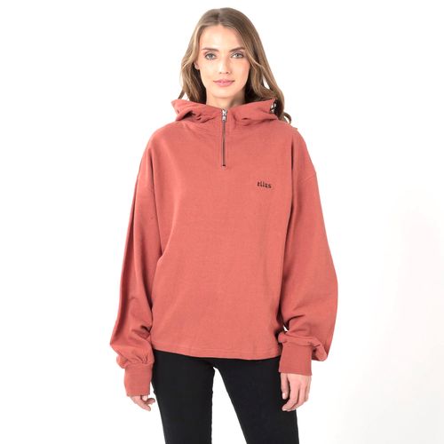 Polerón Hoodie Mid Zipper Ellus Gotico Embroidery