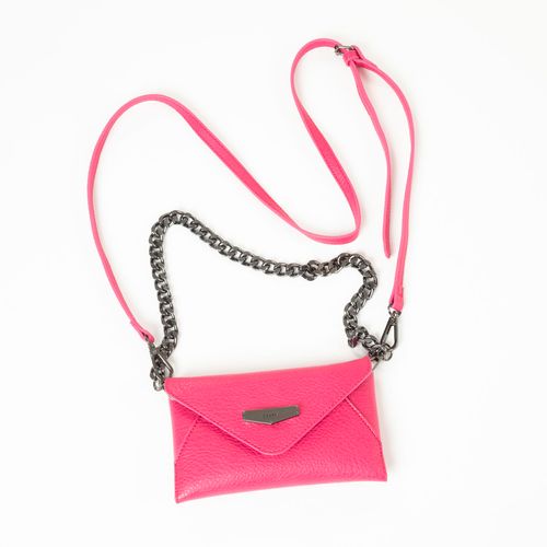 Little Cross Bag With Chain /Rosado