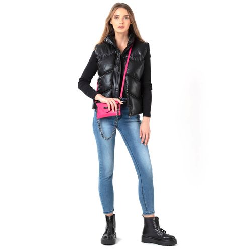 Little Cross Bag With Chain /Rosado