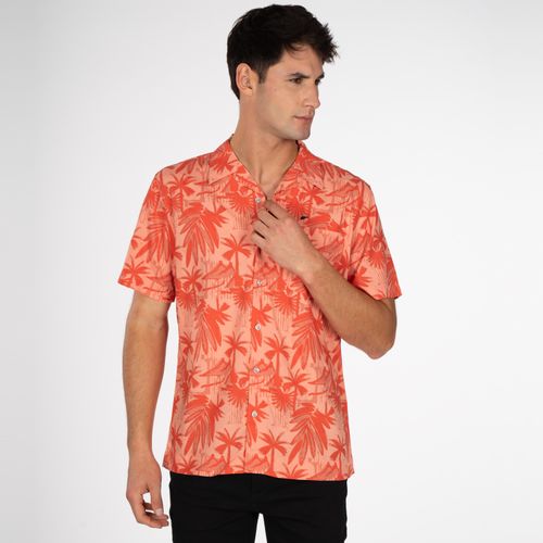 Camisa Guayabera Tropical Orange