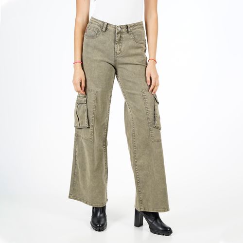 Pantalón 90´S Cargo Military Verde