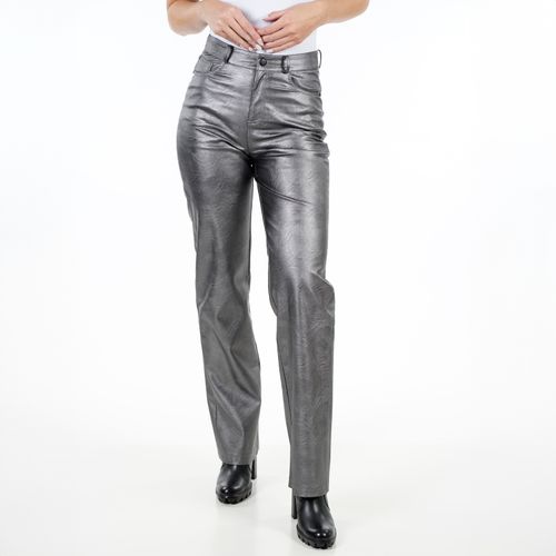 Pantalón Pu 90´S Silver