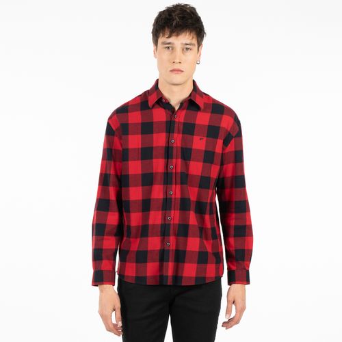 Camisa Light Flannel Check Rojo