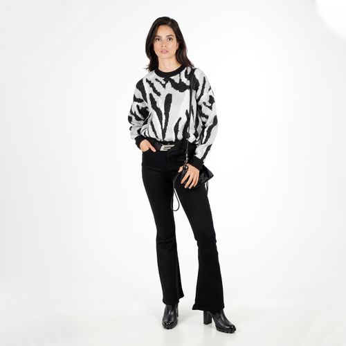 Sweater Jacquard Zebra