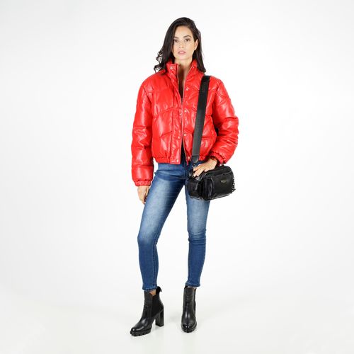 Parka Puffa Pu Red Color