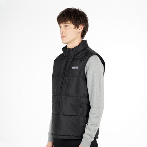 Parka Hombre Sin Mangas Quilt Black Color