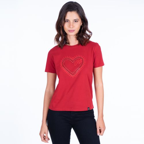 Polera Manga Corta Mujer Heart