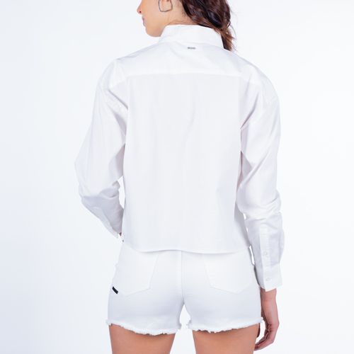 Blusa Manga Larga Hotfix Mujer