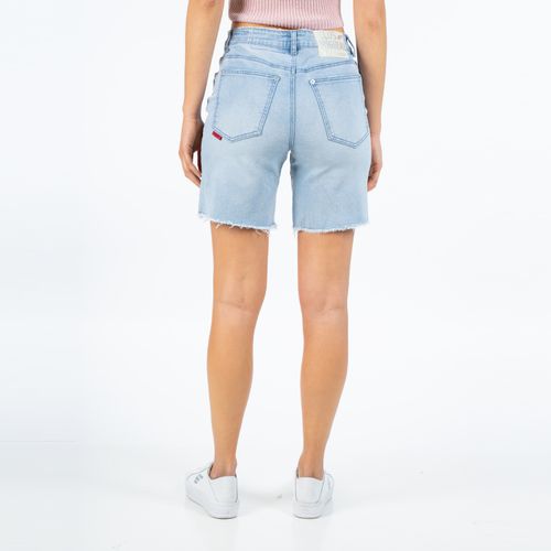 Short Relaxed Light Blue