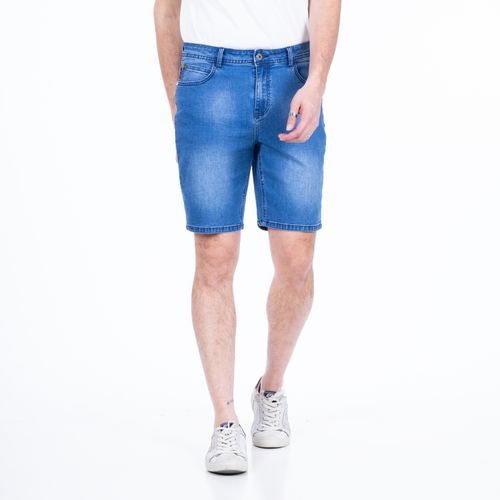 Short Tiro Medio Dark Med Light Blue