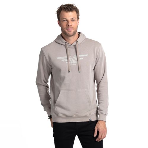 Poleron Hombre Capucha Terry E Wing