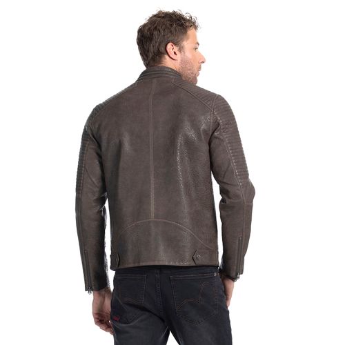 Chaqueta Hombre Pu Rider Moto