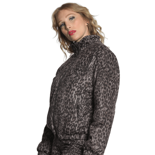 Chaqueta Mujer Puffa Leopardo