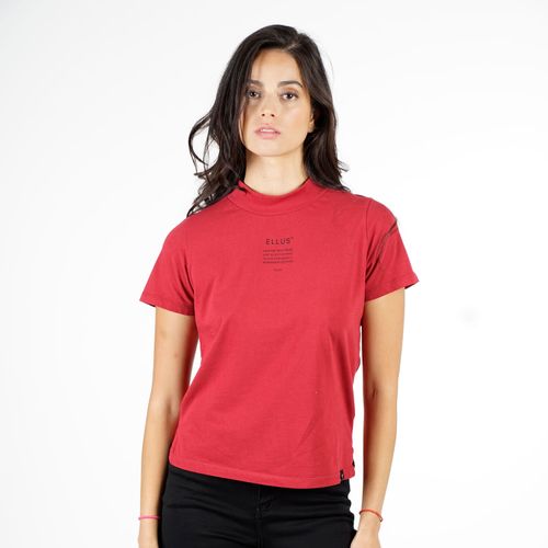 Polera M/C Cuello Subido Ellus Centro