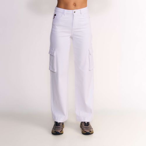 Pantalon Mujer Cargo Tiro Ultra Alto