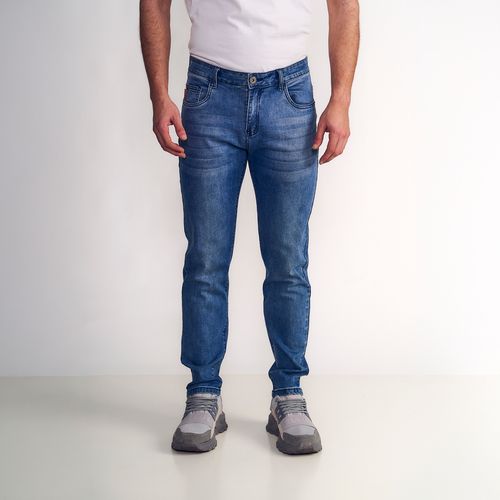 Jeans Hombre New Slim Tiro Medio