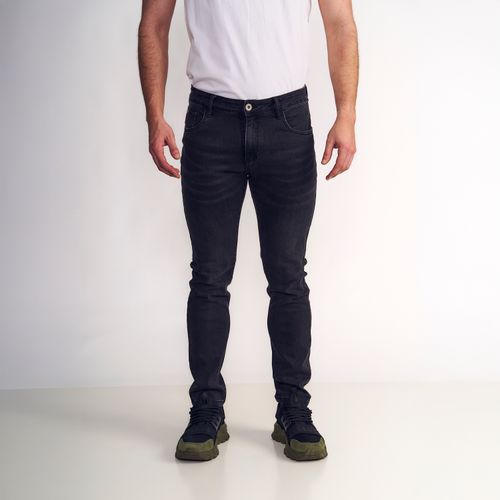 Jeans Hombre Skinny Tiro Medio