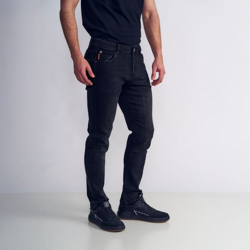 Jeans Hombre Slim Tiro Medio