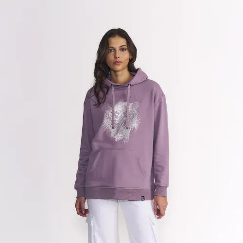 Polerón Mujer Relaxed Fit Light Fleece