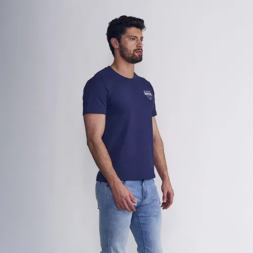 Polera Hombre Silicone Wash Ellus Escudo