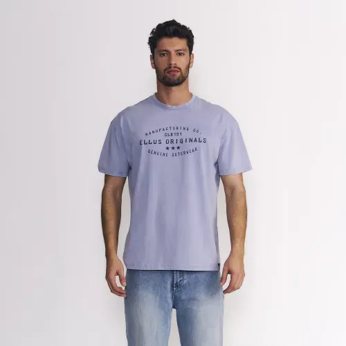 Polera Hombre Relaxed Fit Acid Wash