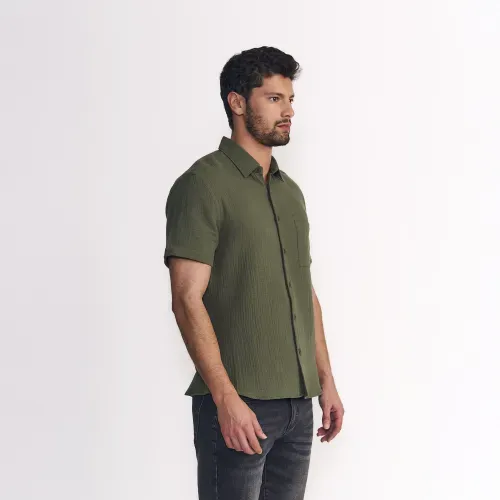 Camisa Double Crease