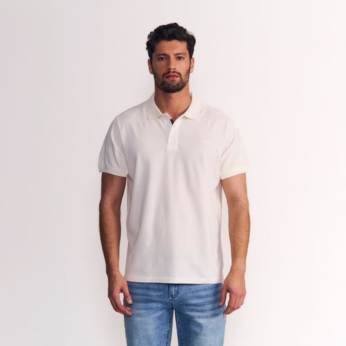 Polera M/C Polo Piqué Silicone Wash