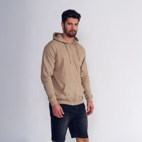 Polerón Hoodie Full Zipper Light Fleece