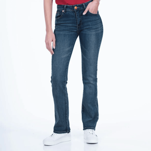 Jeans Mujer Janice Tiro Medio