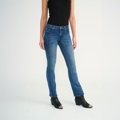 Jeans Mujer Janice Tiro Medio