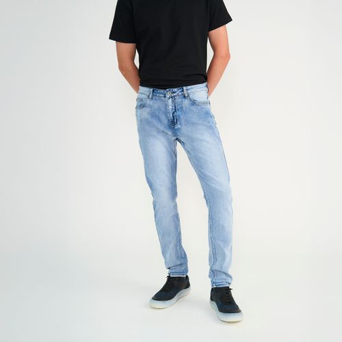 Jeans Hombre New Slim Tiro Medio