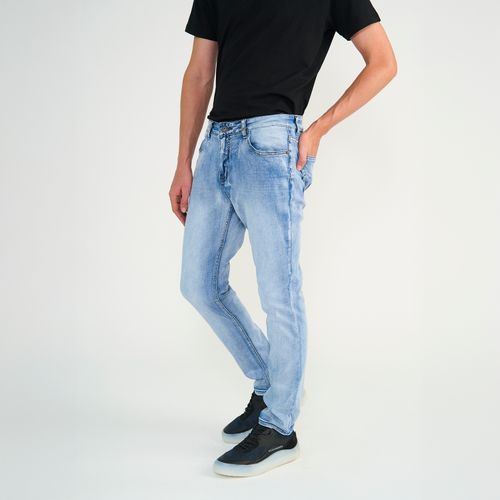 Jeans Hombre New Slim Tiro Medio