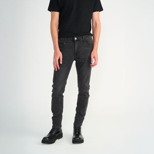 Jeans Hombre Skinny Tiro Medio