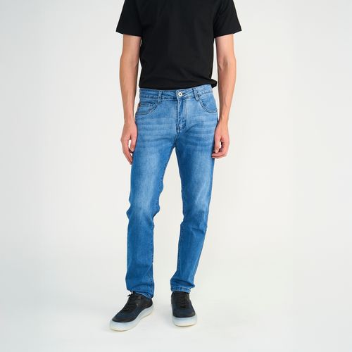 Jeans Hombre New Slim Tiro Medio
