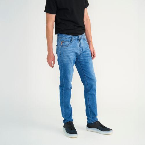 Jeans Hombre New Slim Tiro Medio