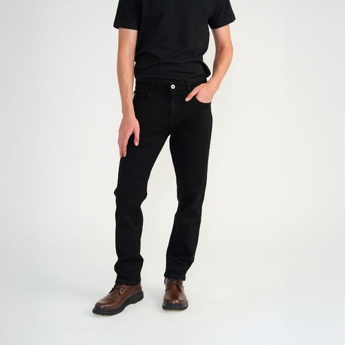 Jeans Hombre Straight Tiro Alto