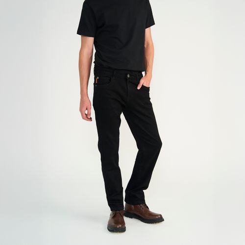 Jeans Hombre Straight Tiro Alto