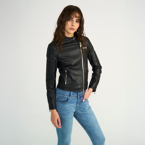 Chaqueta Mujer Moto Black
