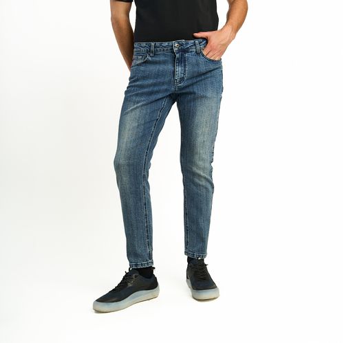Jeans Ellus Hombre Slim Bordado E Ring