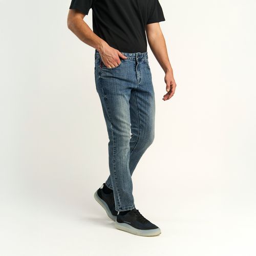 Jeans Ellus Hombre Slim Bordado E Ring