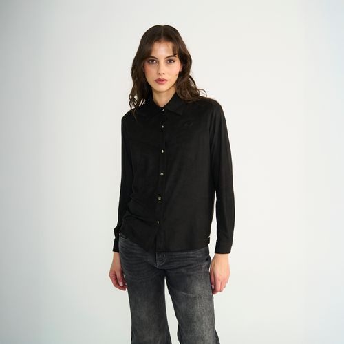 Blusa Ellus Manga Larga Hardworker Suede