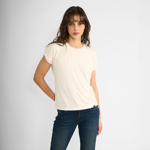 Polera Ellus Mujer Manga Corta Timeless Beige