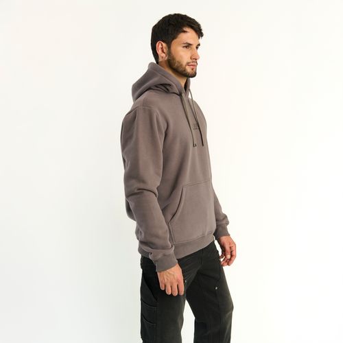 Poleron Ellus Hombre Fleece Print En Espalda